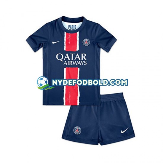 Hjemmebane Trøje Paris Saint-Germain 2024-2025 K/Æ Børn(+Shorts)
