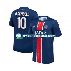 Hjemmebane Trøje Paris Saint-Germain Ousmane Dembele 10 2024-2025 K/Æ Mænd
