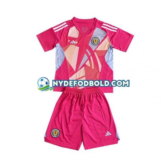 3. Valg Trøje Skotland Målmand Euro 2024 K/Æ Børn(+Shorts)