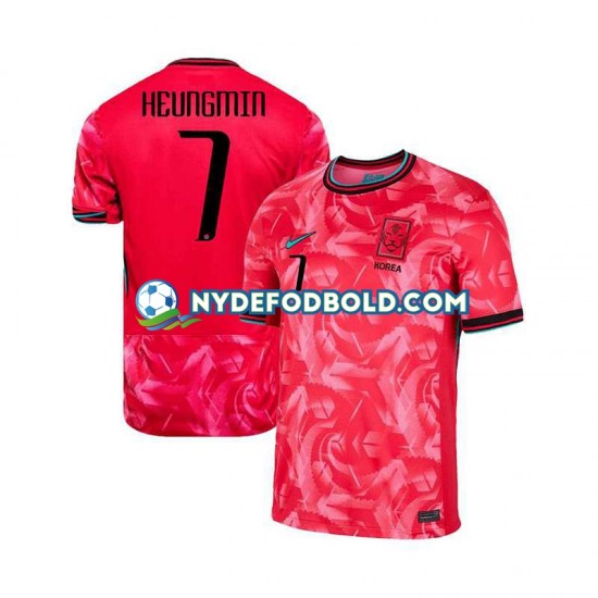 Hjemmebane Trøje Sydkorea Heungmin 7 2024 K/Æ Mænd