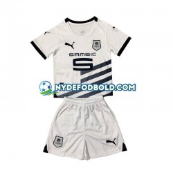 Udebane Trøje Stade Rennais Hvid 2023-2024 K/Æ Børn(+Shorts)