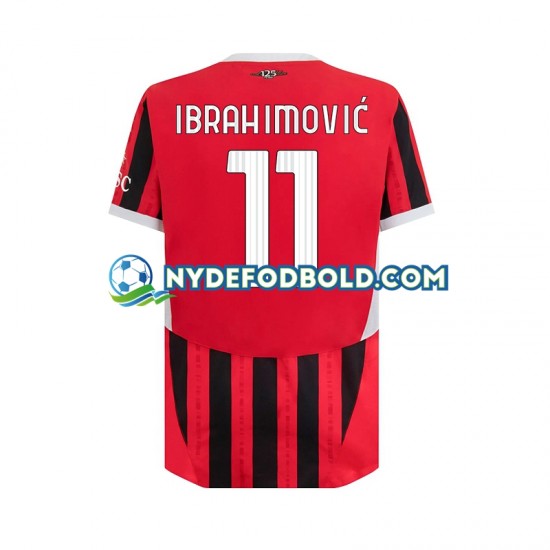 Hjemmebane Trøje AC Milan ibrahimovic 11 2024-2025 K/Æ Mænd