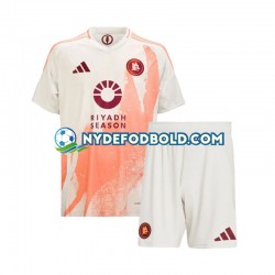 Udebane Trøje AS Roma 2024-2025 K/Æ Børn(+Shorts)