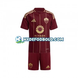 Hjemmebane Trøje AS Roma 2024-2025 K/Æ Børn(+Shorts)