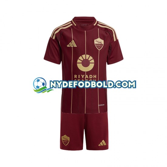 Hjemmebane Trøje AS Roma 2024-2025 K/Æ Børn(+Shorts)