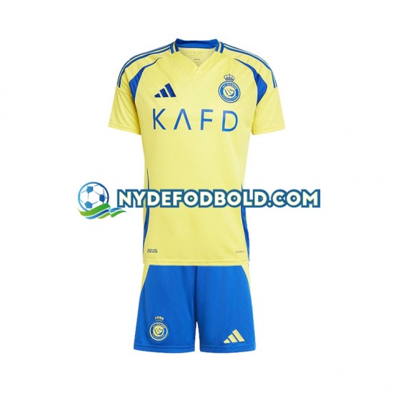 Hjemmebane Trøje Al Nassr 2024-2025 K/Æ Børn(+Shorts)