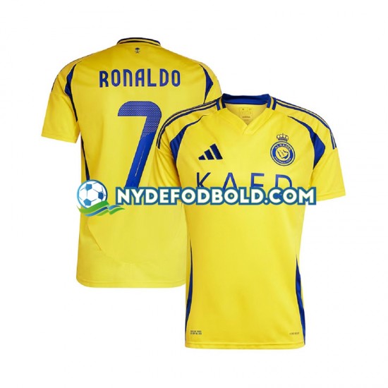Hjemmebane Trøje Al Nassr Cristiano Ronaldo 7 2024-2025 K/Æ Mænd