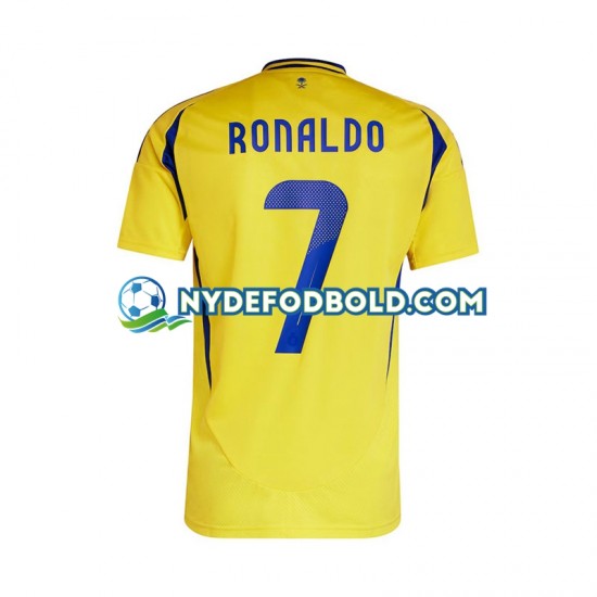 Hjemmebane Trøje Al Nassr Cristiano Ronaldo 7 2024-2025 K/Æ Mænd