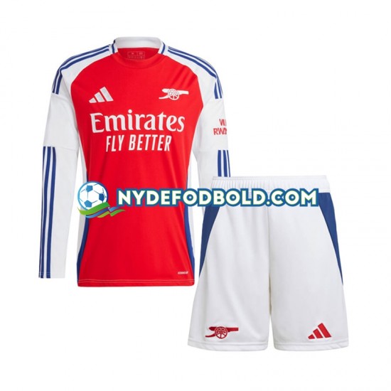 Hjemmebane Trøje Arsenal 2024-2025 L/Æ Børn(+Shorts)