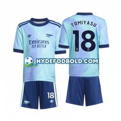 3. Valg Trøje Arsenal Takehiro Tomiyasu 18 2024-2025 K/Æ Børn(+Shorts)