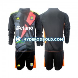 Hjemmebane Trøje Aston Villa Målmand 2024-2025 L/Æ Børn(+Shorts)