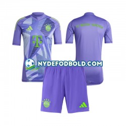 Udebane Trøje FC Bayern München Målmand 2024-2025 K/Æ Børn(+Shorts)