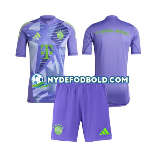 Udebane Trøje FC Bayern München Målmand 2024-2025 K/Æ Børn(+Shorts)