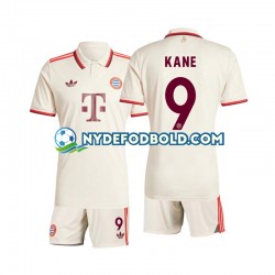 3. Valg Trøje FC Bayern München Kane 9 2024-2025 K/Æ Børn(+Shorts)