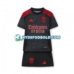 Udebane Trøje Benfica 2024-2025 K/Æ Børn(+Shorts)