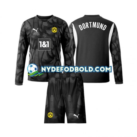 4. Valg Trøje Borussia Dortmund Målmand 2024-2025 L/Æ Børn(+Shorts)