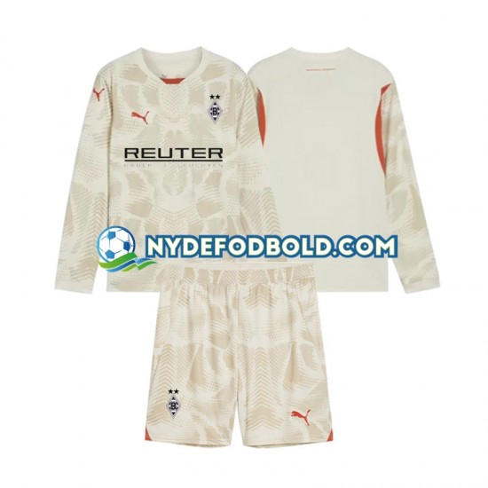 Hjemmebane Trøje Borussia Mönchengladbach Målmand 2024-2025 L/Æ Børn(+Shorts)