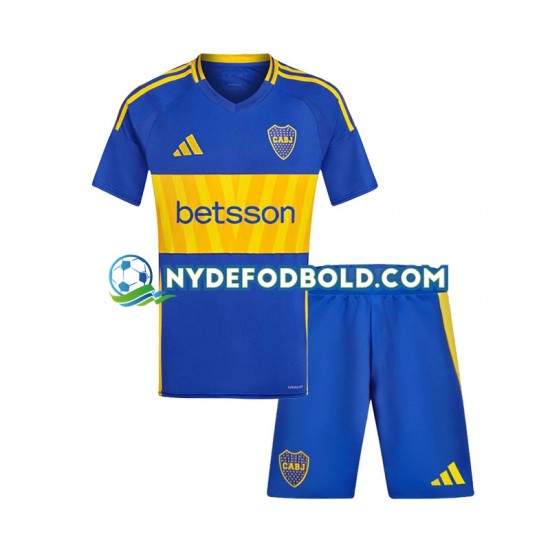 Hjemmebane Trøje CA Boca Juniors 2024-2025 K/Æ Børn(+Shorts)