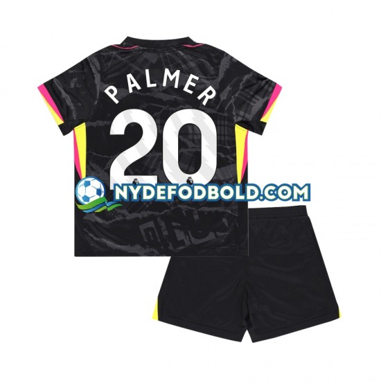 3. Valg Trøje Chelsea Cole Palmer 20 2024-2025 K/Æ Børn(+Shorts)