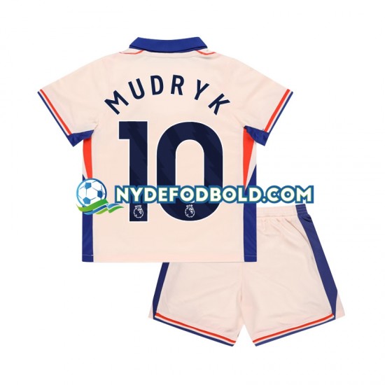 Udebane Trøje Chelsea Mychajlo Mudryk 10 2024-2025 K/Æ Børn(+Shorts)