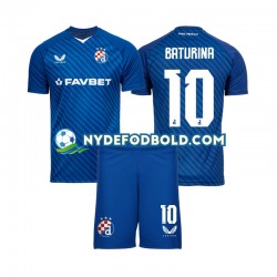 Hjemmebane Trøje Dinamo Zagreb Martin Baturina 10 2024-2025 K/Æ Børn(+Shorts)