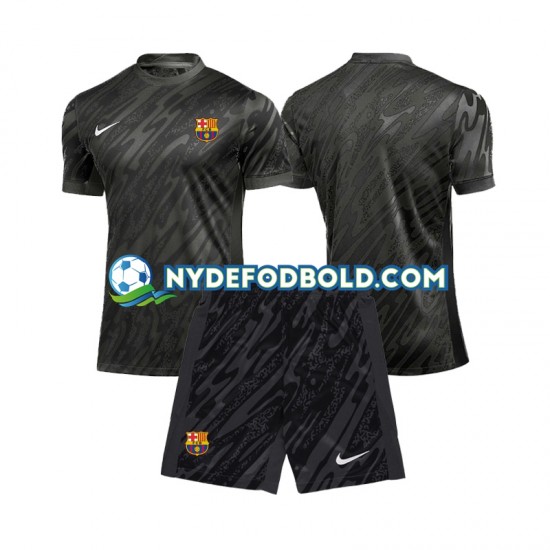 3. Valg Trøje FC Barcelona Målmand 2024-2025 K/Æ Børn(+Shorts)
