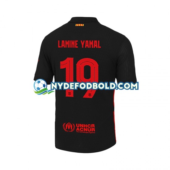 Udebane Trøje FC Barcelona LAMINE YAMAL 19 UCL Font 2024-2025 K/Æ Mænd