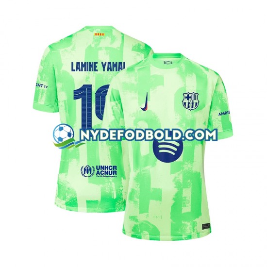 3. Valg Trøje FC Barcelona LAMINE YAMAL 19 UCL Font 2024-2025 K/Æ Mænd