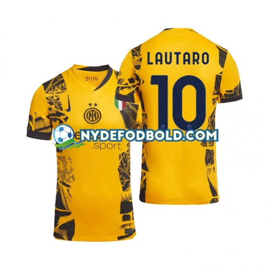 3. Valg Trøje Inter Milan Lautaro 10 2024-2025 K/Æ Mænd