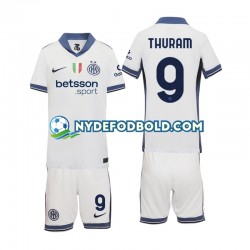 Udebane Trøje Inter Milan Marcus Thuram 9 2024-2025 K/Æ Børn(+Shorts)
