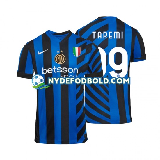 Hjemmebane Trøje Inter Milan Mehdi Taremi 99 2024-2025 K/Æ Mænd