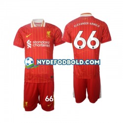 Hjemmebane Trøje Liverpool Alexander-Arnold 66 2024-2025 K/Æ Børn(+Shorts)