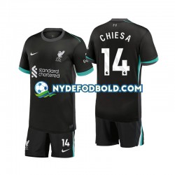 Udebane Trøje Liverpool Chiesa 14 2024-2025 K/Æ Børn(+Shorts)