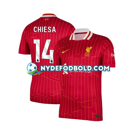 Hjemmebane Trøje Liverpool Federico Chiesa 14 2024-2025 K/Æ Mænd