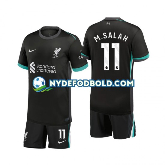 Udebane Trøje Liverpool M.Salah 11 2024-2025 K/Æ Børn(+Shorts)