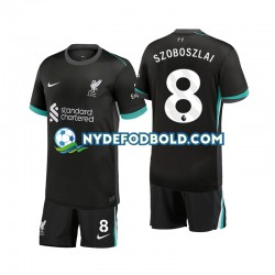 Udebane Trøje Liverpool Szoboszlai 8 2024-2025 K/Æ Børn(+Shorts)