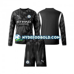 4. Valg Trøje Manchester City Målmand 2024-2025 L/Æ Børn(+Shorts)