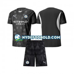 4. Valg Trøje Manchester City Målmand 2024-2025 K/Æ Børn(+Shorts)