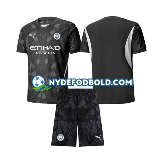 4. Valg Trøje Manchester City Målmand 2024-2025 K/Æ Børn(+Shorts)