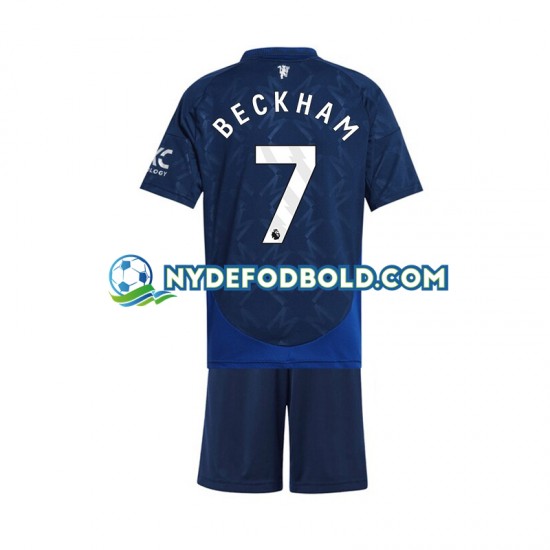 Udebane Trøje Manchester United Beckham 7 2024-2025 K/Æ Børn(+Shorts)