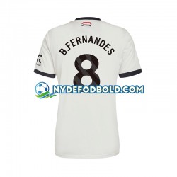 3. Valg Trøje Manchester United Bruno Fernandes 8 2024-2025 K/Æ Mænd