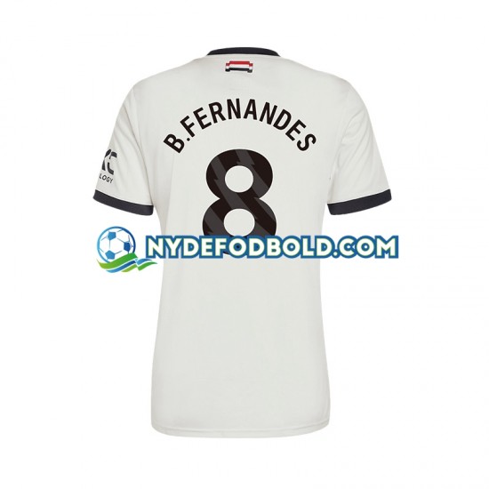 3. Valg Trøje Manchester United Bruno Fernandes 8 2024-2025 K/Æ Mænd