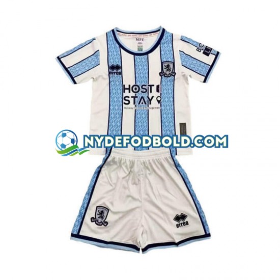 Udebane Trøje Middlesbrough 2024-2025 K/Æ Børn(+Shorts)