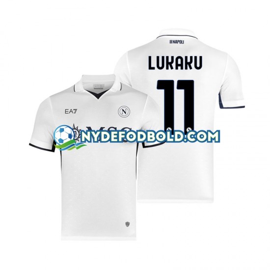 Udebane Trøje Napoli Lukaku 11 2024-2025 K/Æ Mænd
