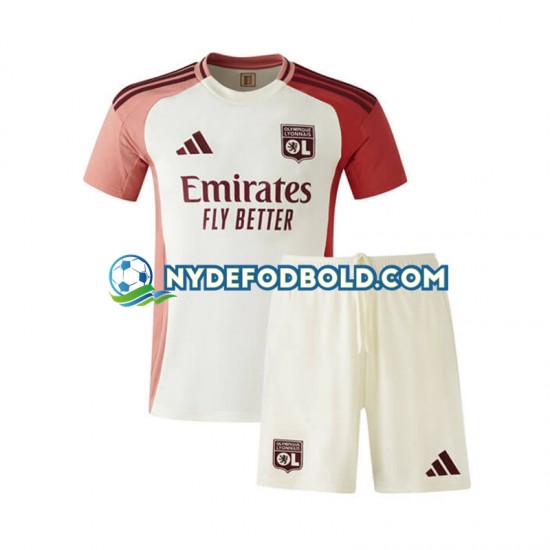 3. Valg Trøje Olympique Lyon 2024-2025 K/Æ Børn(+Shorts)