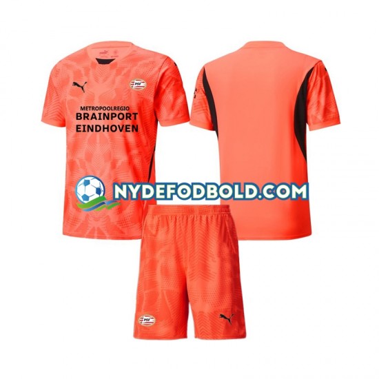 Hjemmebane Trøje PSV Eindhoven Målmand 2024-2025 K/Æ Børn(+Shorts)