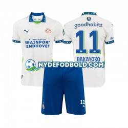 3. Valg Trøje PSV Eindhoven Johan Bakayoko 11 2024-2025 K/Æ Børn(+Shorts)