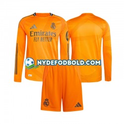 Udebane Trøje Real Madrid 2024-2025 L/Æ Børn(+Shorts)