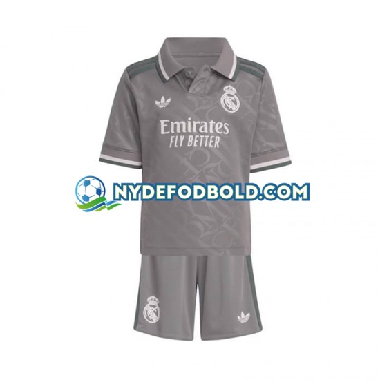 3. Valg Trøje Real Madrid 2024-2025 K/Æ Børn(+Shorts)