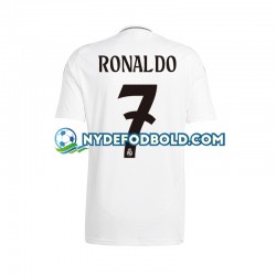 Hjemmebane Trøje Real Madrid Cristiano Ronaldo 7 2024-2025 K/Æ Mænd